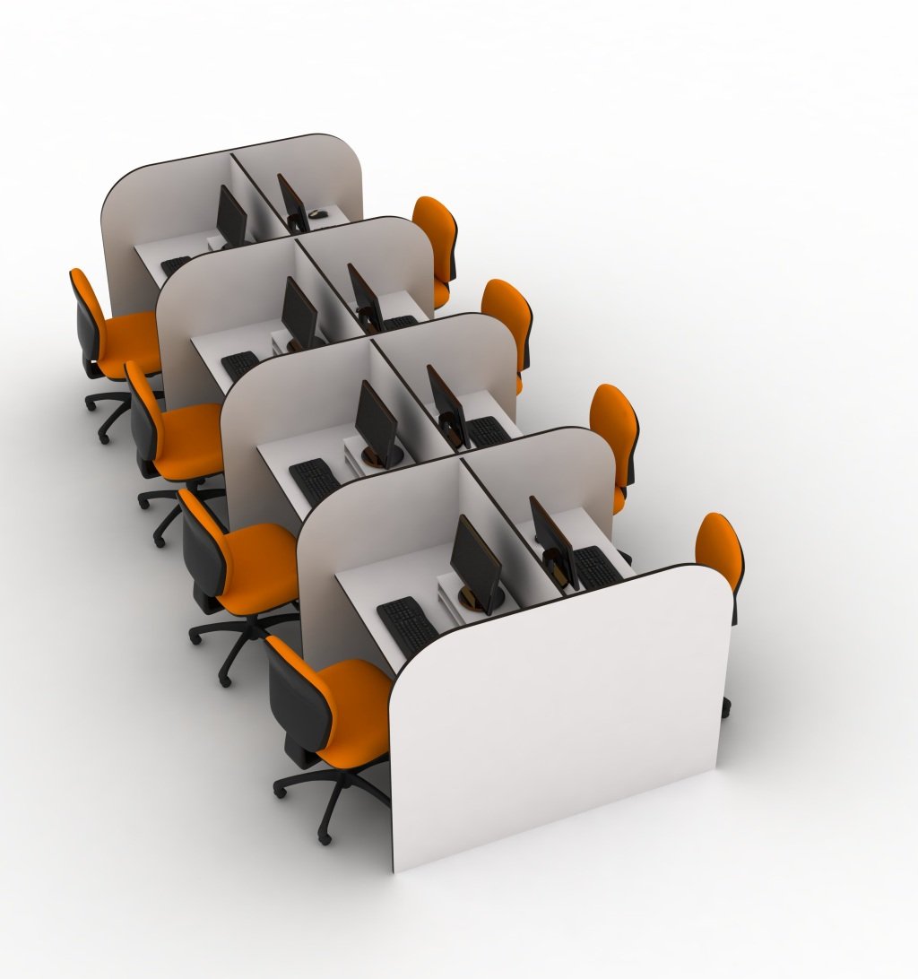 Mesas para Call Center e Telemarketing - Duratta